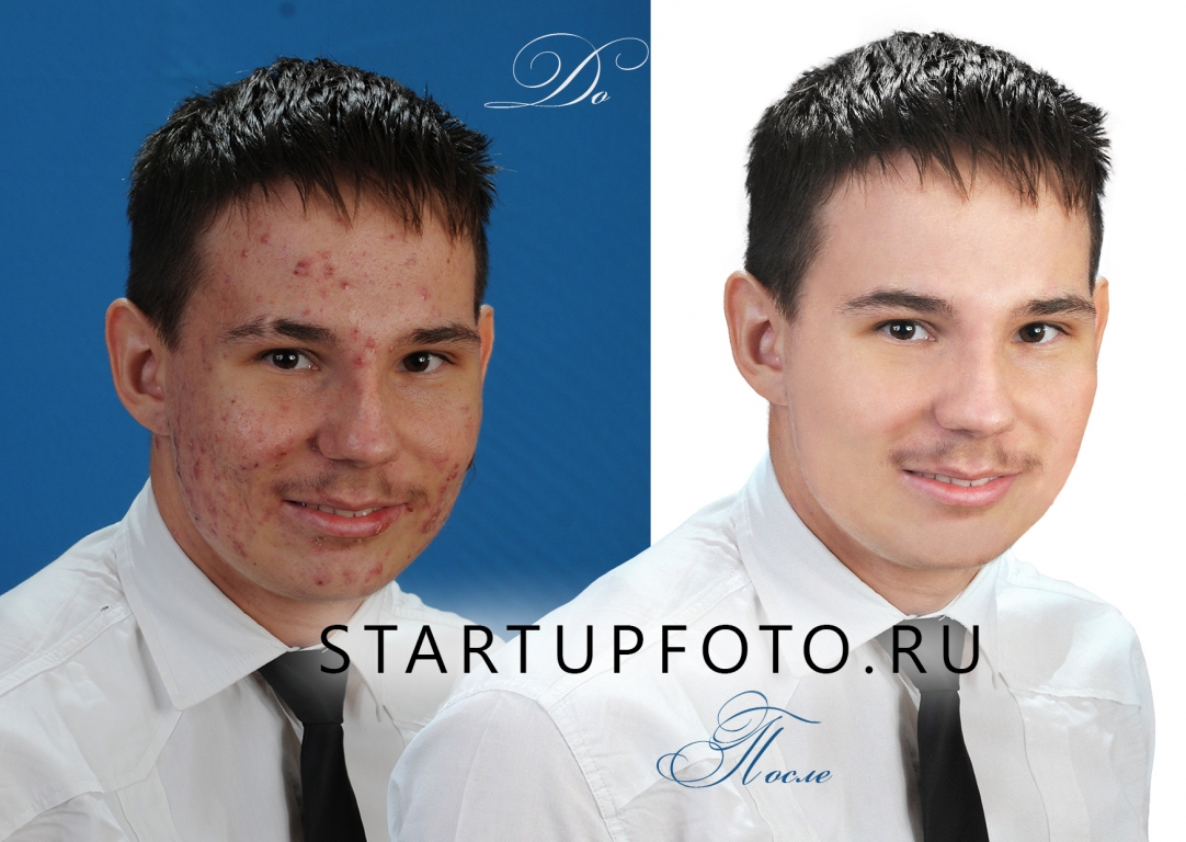 Глубокая ретушь