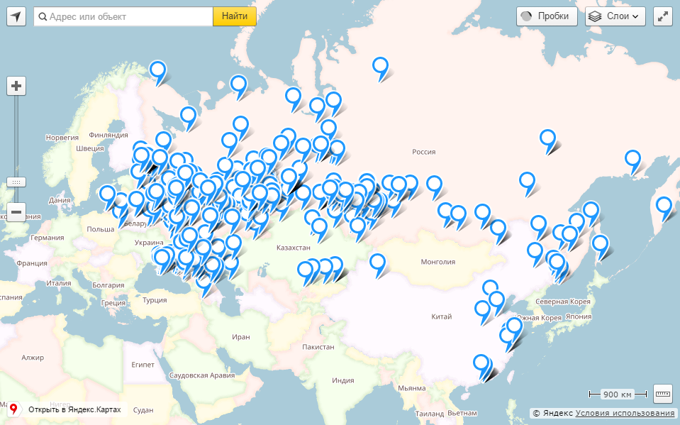Много точка ру. Карта филиалов. Пункты выдачи на карте. СДЭК карта России. Пункты выдачи заказов на карте.